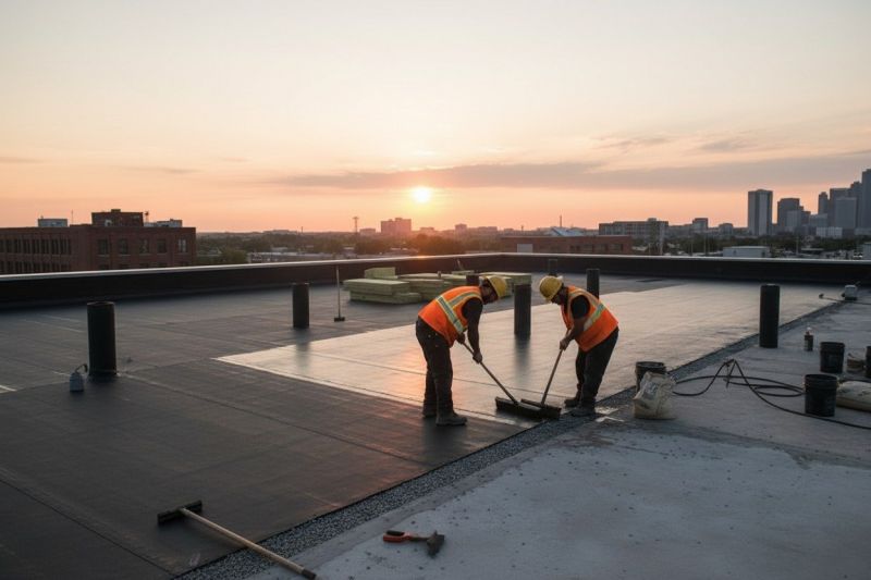 Tar Roof Replacement in Mechanicsburg, OH
