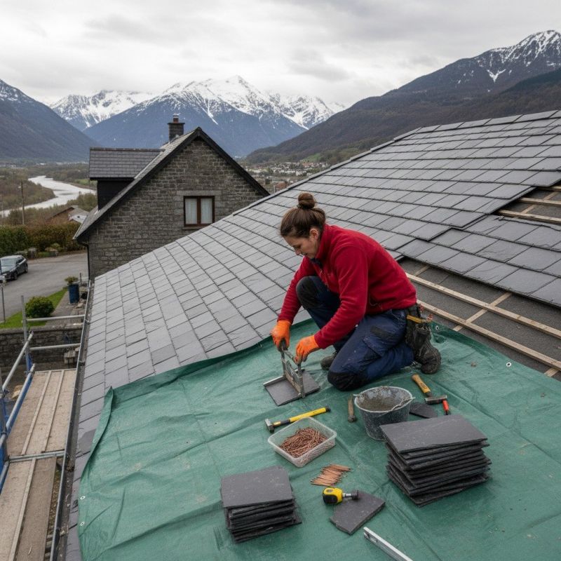 Tile Roof Repair in Bellefontaine, OH