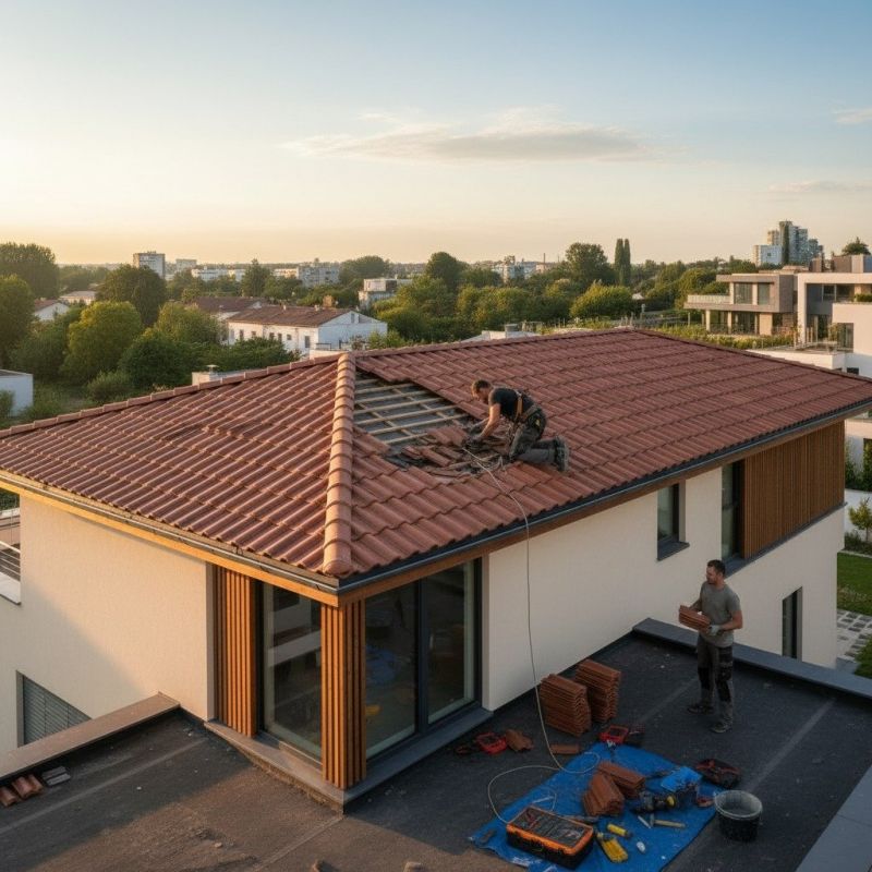 Tile Roof Repair in Bellefontaine, OH