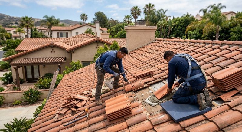 Tile Roof Repair in Logan County, OH