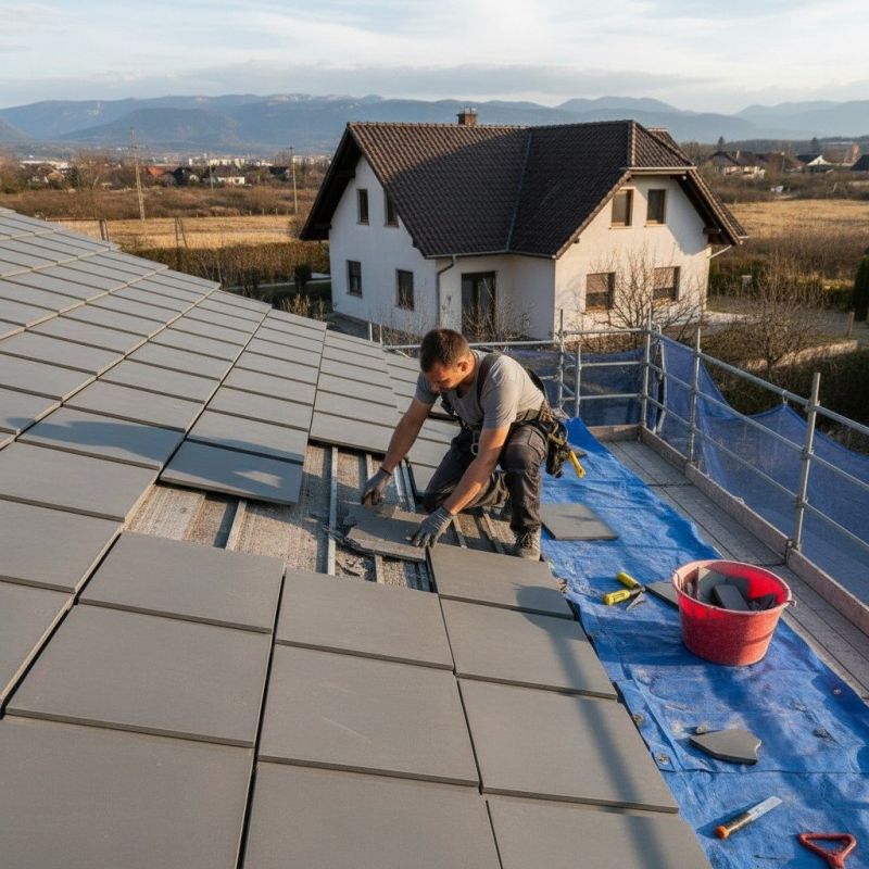 Tile Roof Repair in Sidney, OH