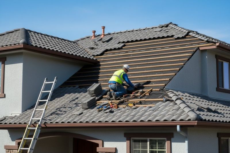 Tile Roof Repair in Sidney, OH