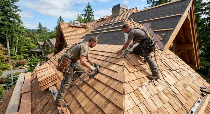 Wood Roofing Installation in Kenton, OH