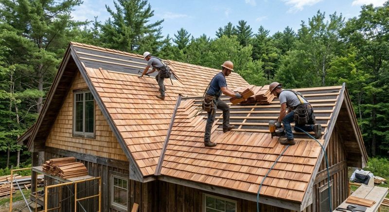 Wood Roofing Installation in Marysville, OH