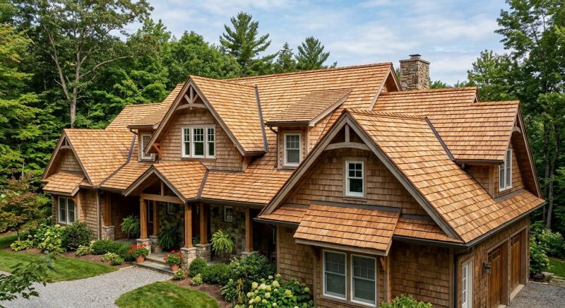 Wood Roofing Installation in Mechanicsburg, OH
