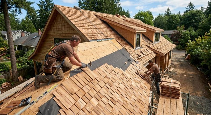Wood Roofing Installation in Urbana, OH