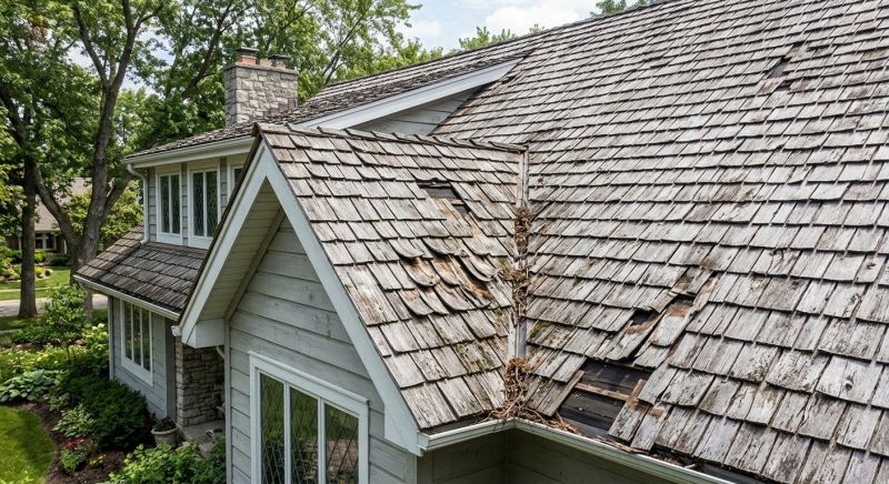 Wood Shake Roof Repair in Mechanicsburg, OH