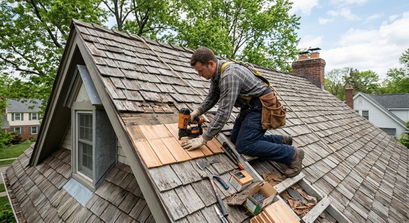 Wood Shingles Repair in Kenton, OH
