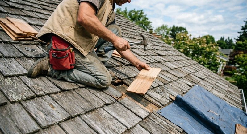 Wood Shingles Repair in Mechanicsburg, OH