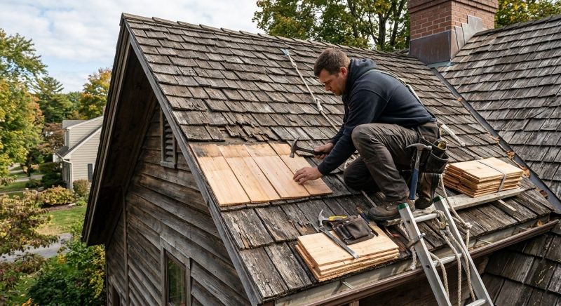 Wood Shingles Repair in Sidney, OH