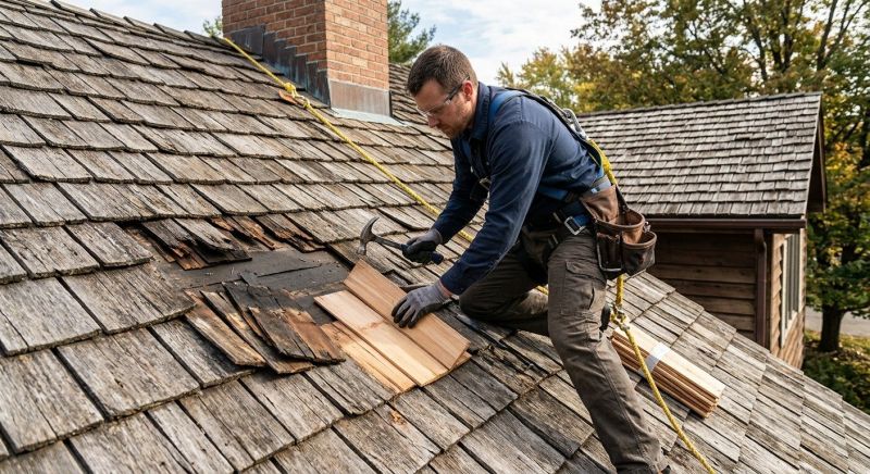 Wood Shingles Repair in West Liberty, OH